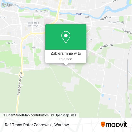 Mapa Raf-Trans Rafał Żebrowski