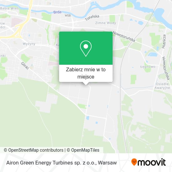 Mapa Airon Green Energy Turbines sp. z o.o.