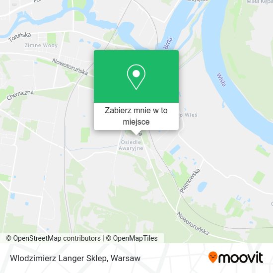 Mapa Wlodzimierz Langer Sklep