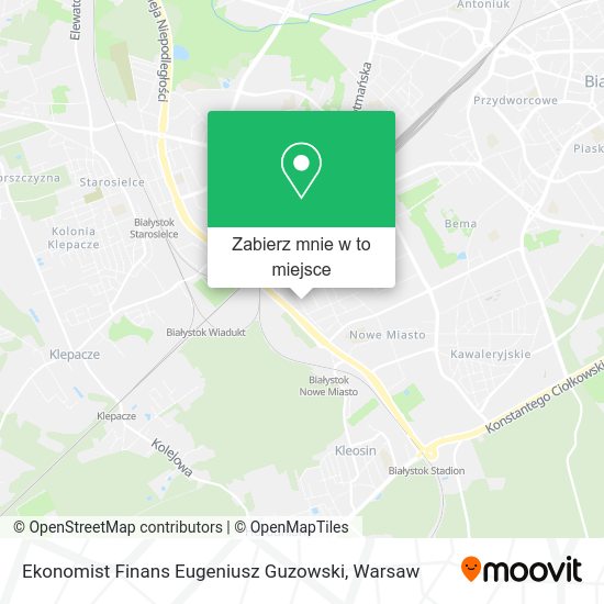 Mapa Ekonomist Finans Eugeniusz Guzowski