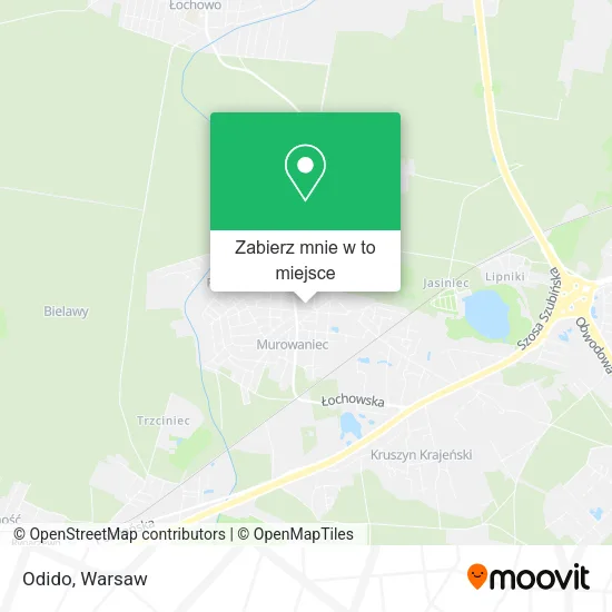 Mapa Odido