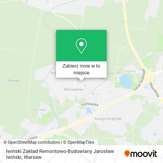 Mapa Iwiński Zakład Remontowo-Budowlany Jarosław Iwiński