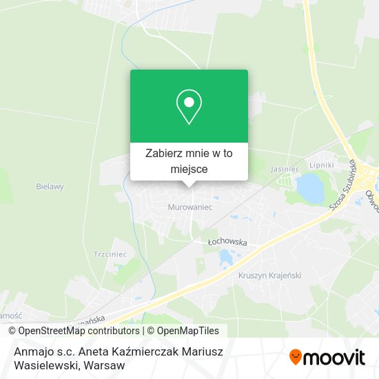 Mapa Anmajo s.c. Aneta Kaźmierczak Mariusz Wasielewski