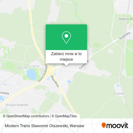 Mapa Modern Trans Sławomir Olszewski