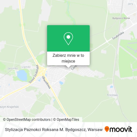 Mapa Stylizacja Paznokci Roksana M. Bydgoszcz