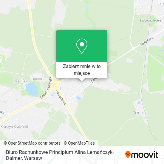 Mapa Biuro Rachunkowe Principium Alina Lemańczyk-Dalmer