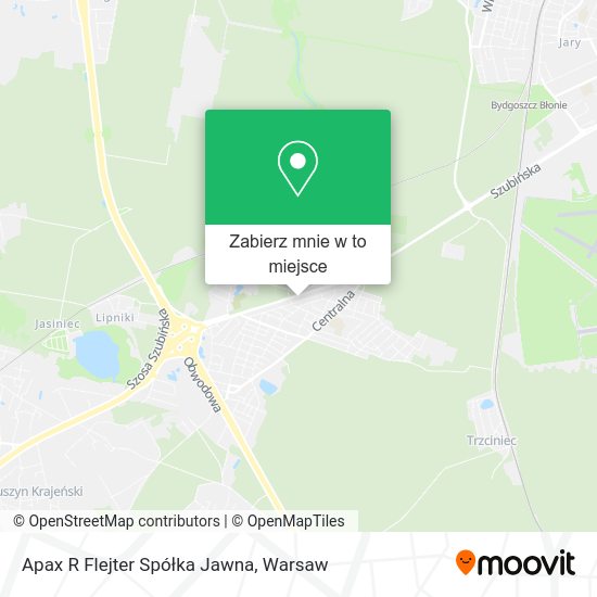 Mapa Apax R Flejter Spółka Jawna