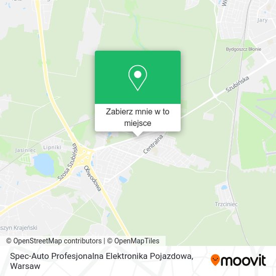 Mapa Spec-Auto Profesjonalna Elektronika Pojazdowa