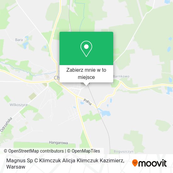 Mapa Magnus Sp C Klimczuk Alicja Klimczuk Kazimierz