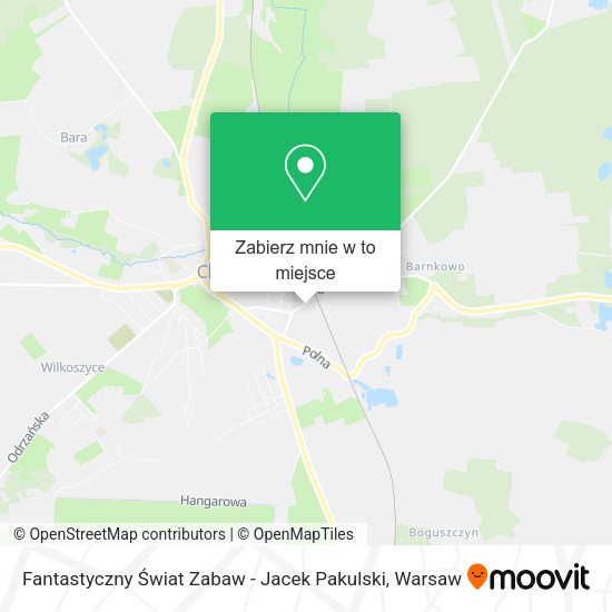 Mapa Fantastyczny Świat Zabaw - Jacek Pakulski