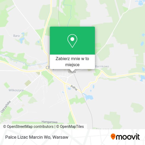 Mapa Palce Lizac Marcin Wo