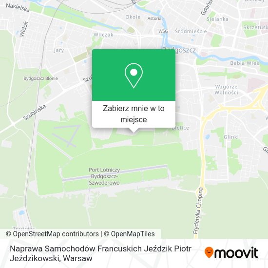 Mapa Naprawa Samochodów Francuskich Jeździk Piotr Jeździkowski