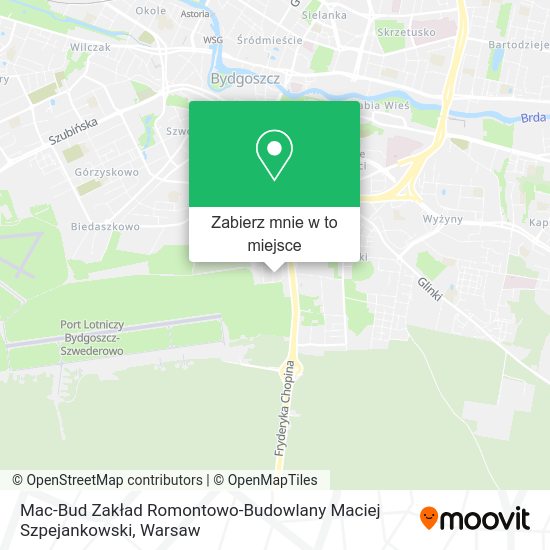 Mapa Mac-Bud Zakład Romontowo-Budowlany Maciej Szpejankowski