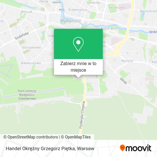 Mapa Handel Okrężny Grzegorz Piętka