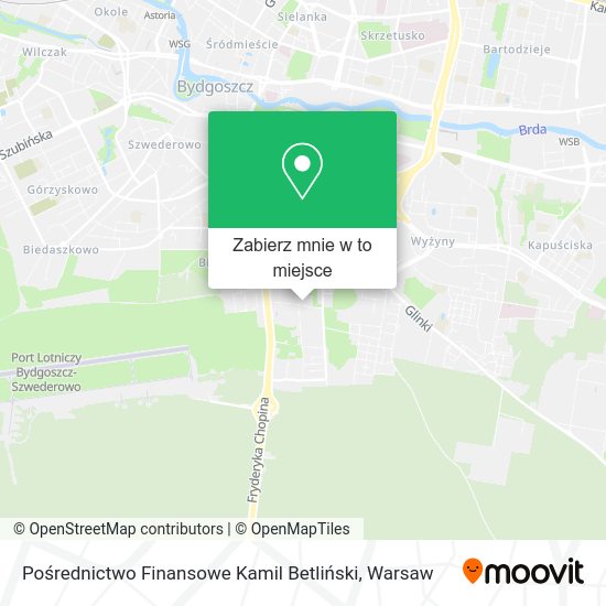 Mapa Pośrednictwo Finansowe Kamil Betliński