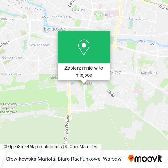 Mapa Słowikowska Mariola. Biuro Rachunkowe