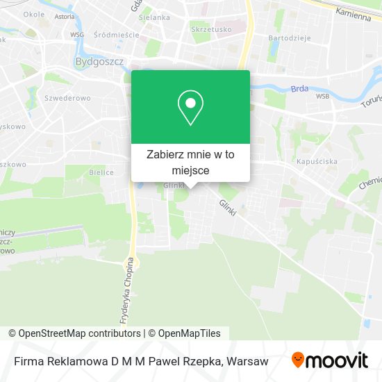 Mapa Firma Reklamowa D M M Pawel Rzepka