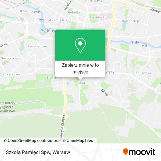 Mapa Szkoła Pamięci Spw