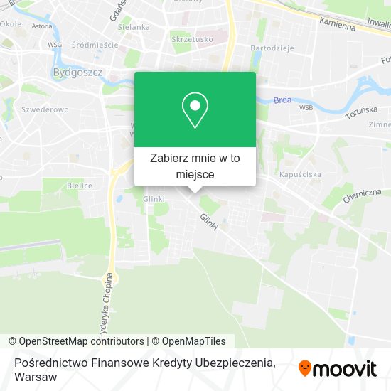 Mapa Pośrednictwo Finansowe Kredyty Ubezpieczenia