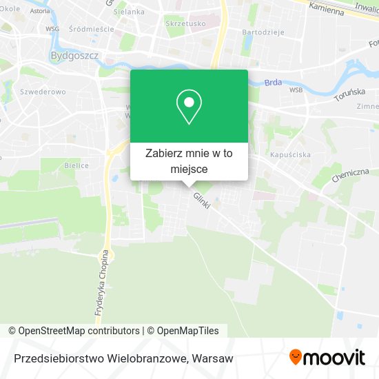 Mapa Przedsiebiorstwo Wielobranzowe