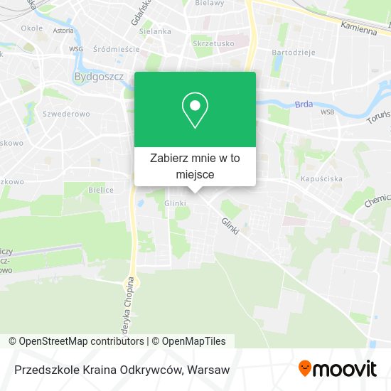 Mapa Przedszkole Kraina Odkrywców