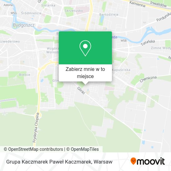 Mapa Grupa Kaczmarek Paweł Kaczmarek