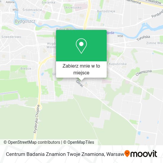 Mapa Centrum Badania Znamion Twoje Znamiona