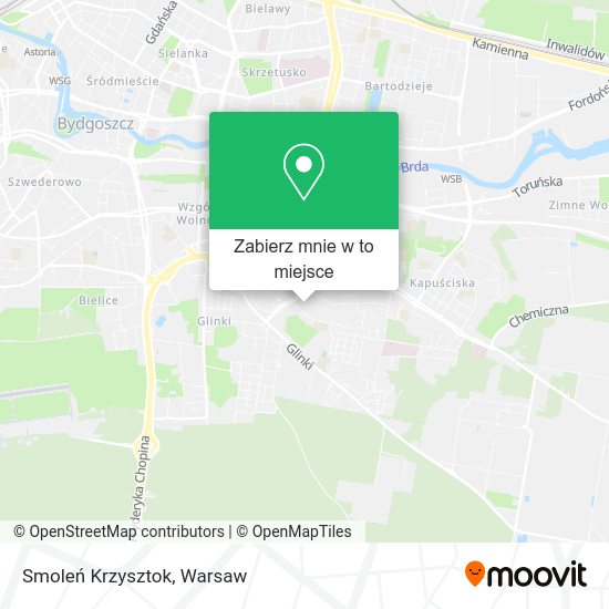 Mapa Smoleń Krzysztok