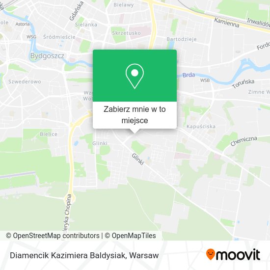 Mapa Diamencik Kazimiera Baldysiak