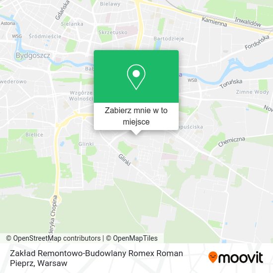 Mapa Zakład Remontowo-Budowlany Romex Roman Pieprz