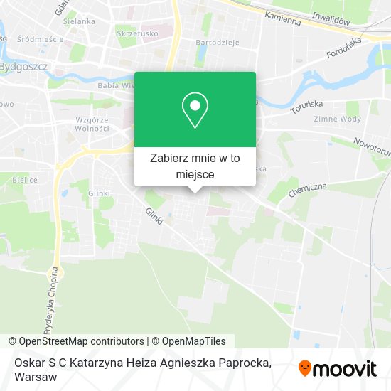 Mapa Oskar S C Katarzyna Heiza Agnieszka Paprocka