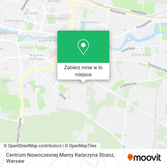 Mapa Centrum Nowoczesnej Mamy Katarzyna Stranz