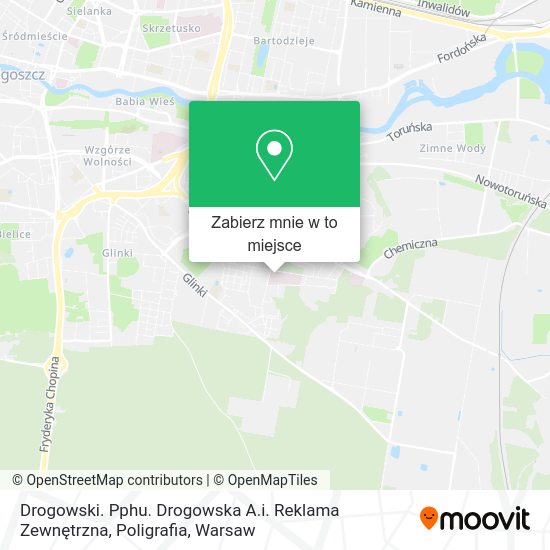 Mapa Drogowski. Pphu. Drogowska A.i. Reklama Zewnętrzna, Poligrafia