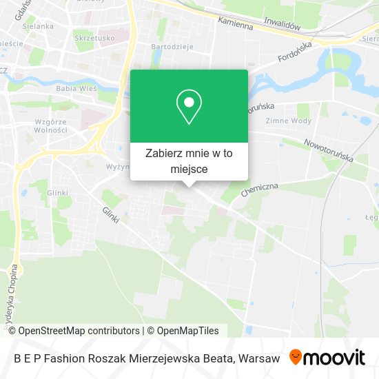 Mapa B E P Fashion Roszak Mierzejewska Beata