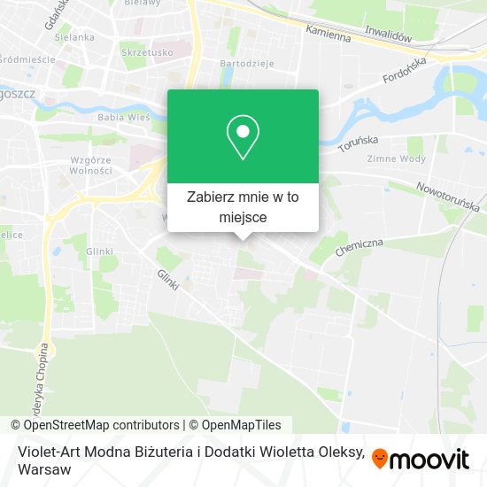 Mapa Violet-Art Modna Biżuteria i Dodatki Wioletta Oleksy