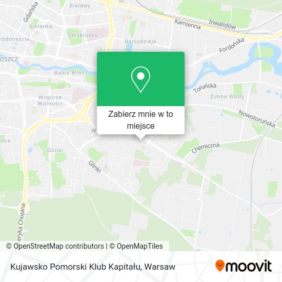 Mapa Kujawsko Pomorski Klub Kapitału