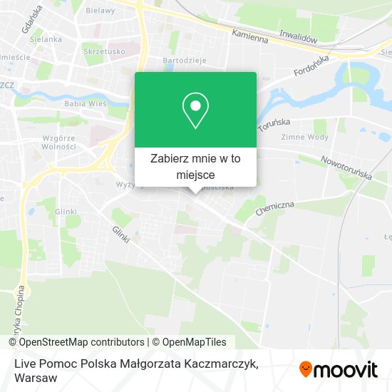 Mapa Live Pomoc Polska Małgorzata Kaczmarczyk