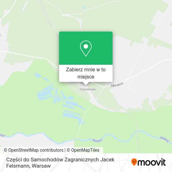 Mapa Części do Samochodów Zagranicznych Jacek Felsmann