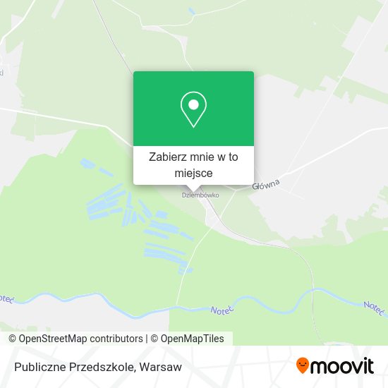 Mapa Publiczne Przedszkole