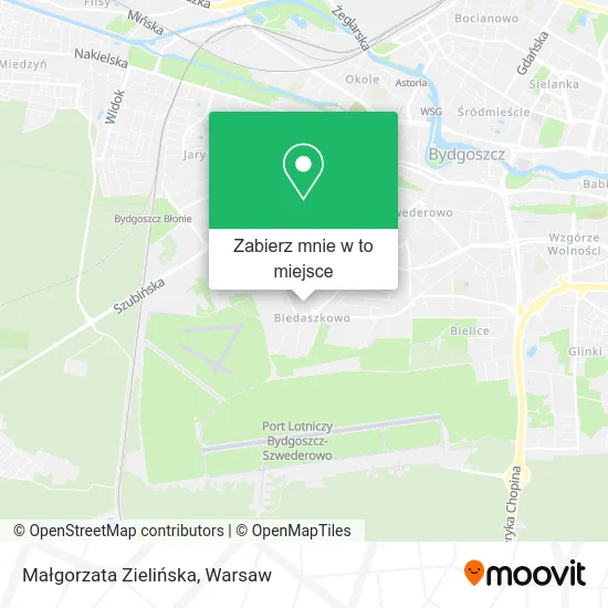Mapa Małgorzata Zielińska