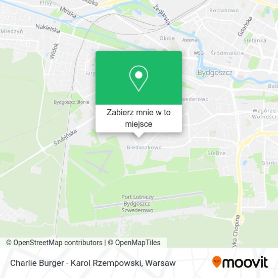 Mapa Charlie Burger - Karol Rzempowski