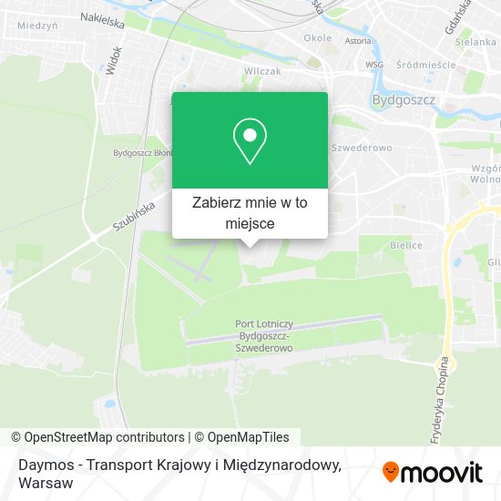 Mapa Daymos - Transport Krajowy i Międzynarodowy