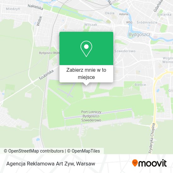 Mapa Agencja Reklamowa Art Zyw