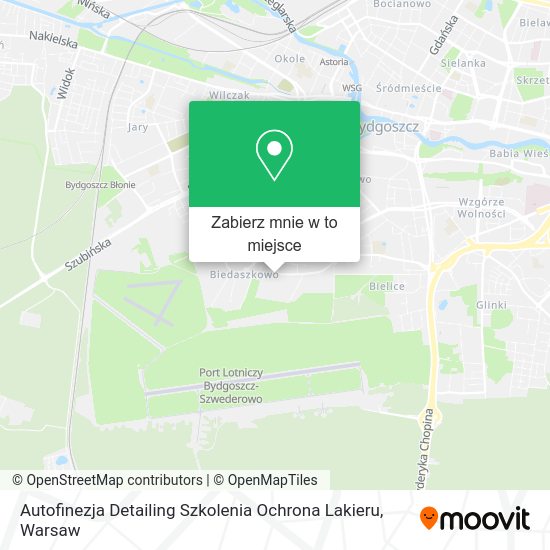 Mapa Autofinezja Detailing Szkolenia Ochrona Lakieru