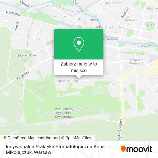 Mapa Indywidualna Praktyka Stomatologiczna Anna Mikołajczuk