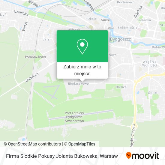 Mapa Firma Slodkie Pokusy Jolanta Bukowska