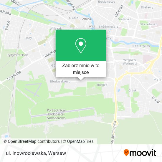 Mapa ul. Inowrocławska