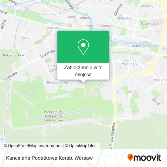 Mapa Kancelaria Podatkowa Korab