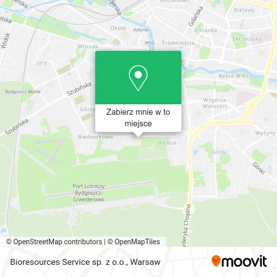 Mapa Bioresources Service sp. z o.o.