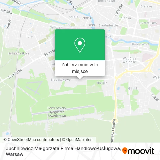 Mapa Juchniewicz Małgorzata Firma Handlowo-Usługowa